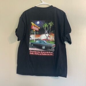 In N Out burger graphic tee